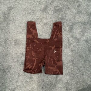 Gymshark ADAPT CAMO SEAMLESS LEGGINGS